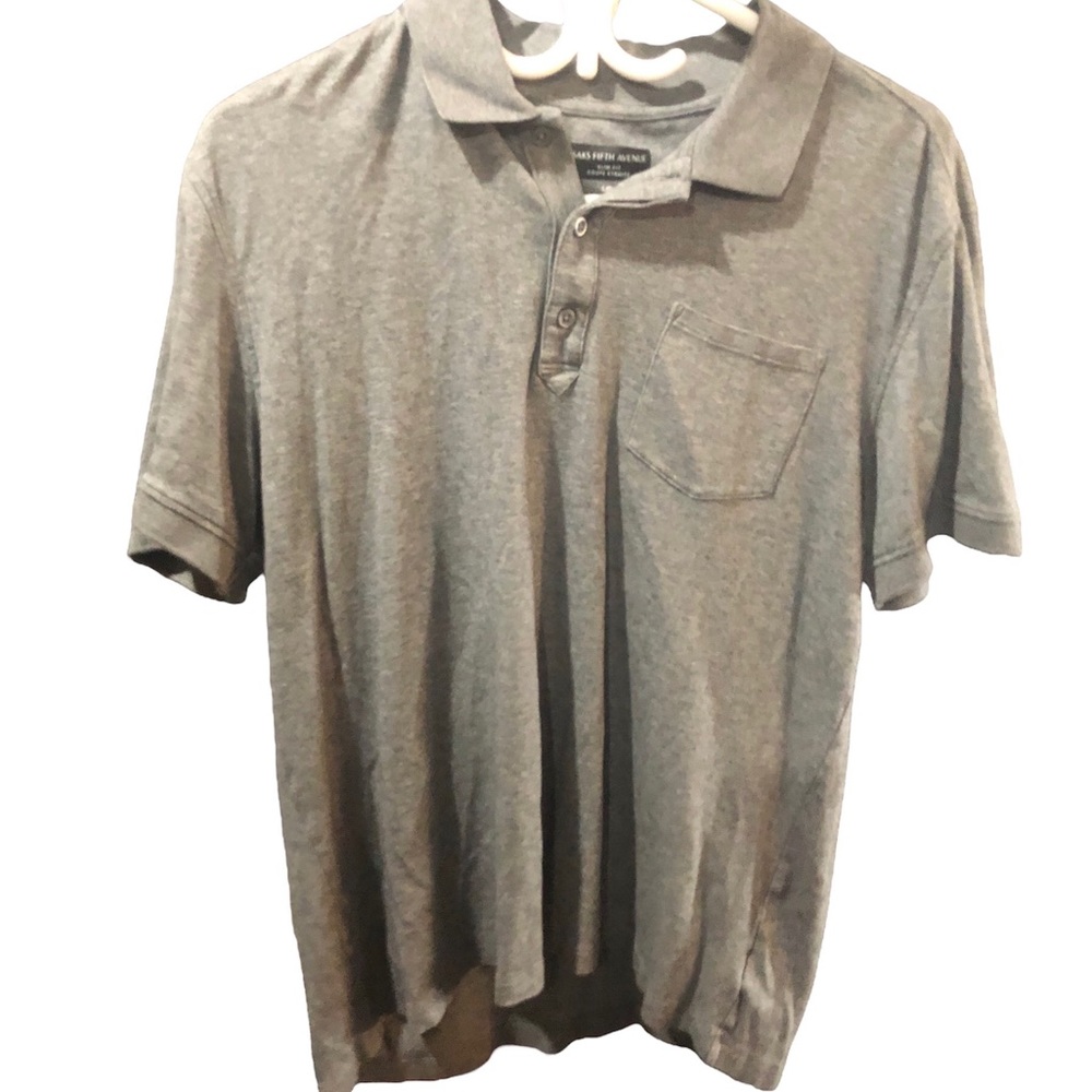 Saks Fifth Avenue Slim Fit Polo Men’s Large